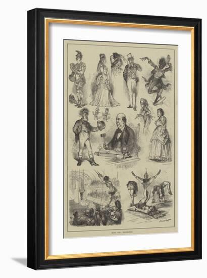 Music Hall Performers-Godefroy Durand-Framed Giclee Print