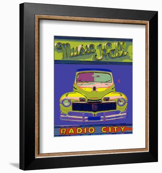 Music Hall Radio City-Irena Orlov-Framed Art Print