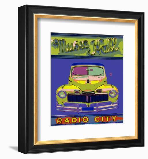 Music Hall Radio City-Irena Orlov-Framed Art Print