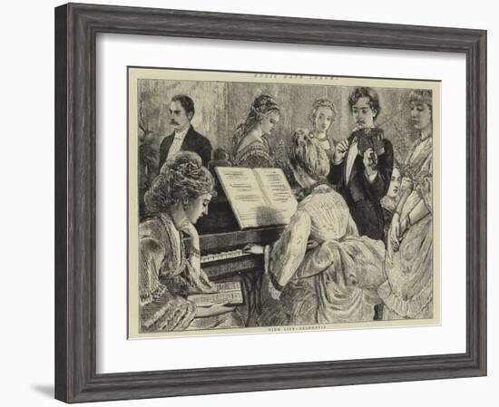 Music Hath Charms-null-Framed Giclee Print