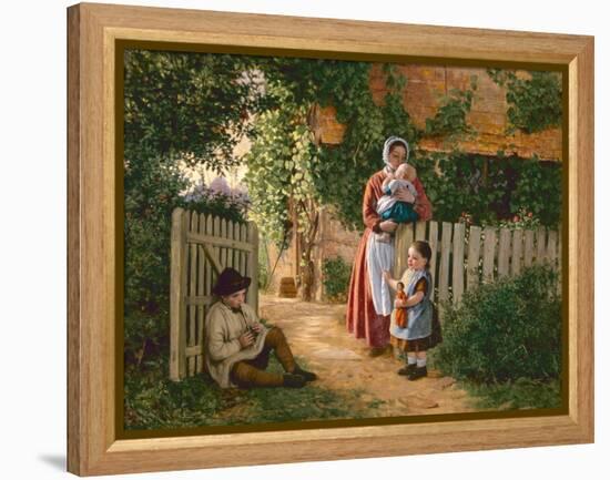 Music Hath Charms-Alfred Rankley-Framed Premier Image Canvas