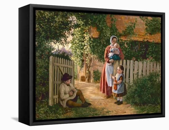 Music Hath Charms-Alfred Rankley-Framed Premier Image Canvas