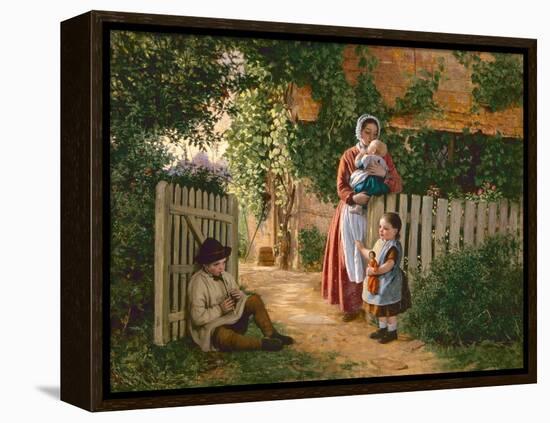 Music Hath Charms-Alfred Rankley-Framed Premier Image Canvas