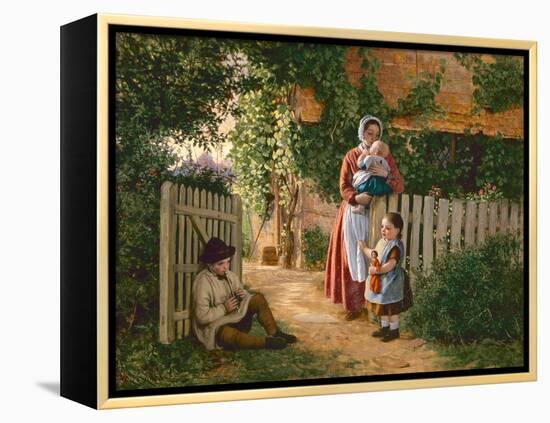 Music Hath Charms-Alfred Rankley-Framed Premier Image Canvas