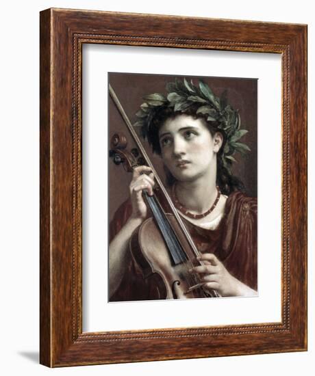 Music, Heavenly Maid-Sir Edward John Poynter-Framed Premium Giclee Print