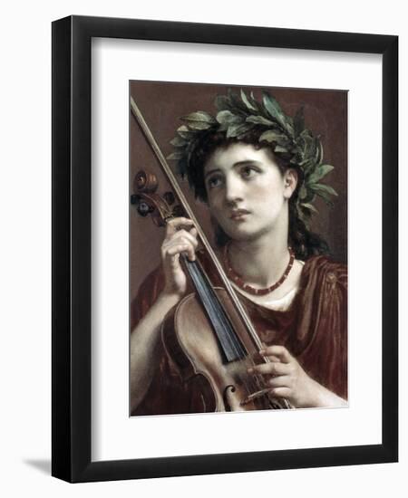 Music, Heavenly Maid-Sir Edward John Poynter-Framed Premium Giclee Print