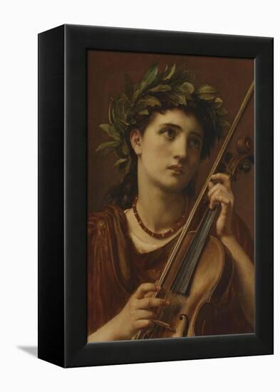 Music, Heavenly Maid-Edward John Poynter-Framed Premier Image Canvas