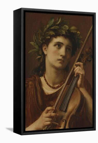 Music, Heavenly Maid-Edward John Poynter-Framed Premier Image Canvas