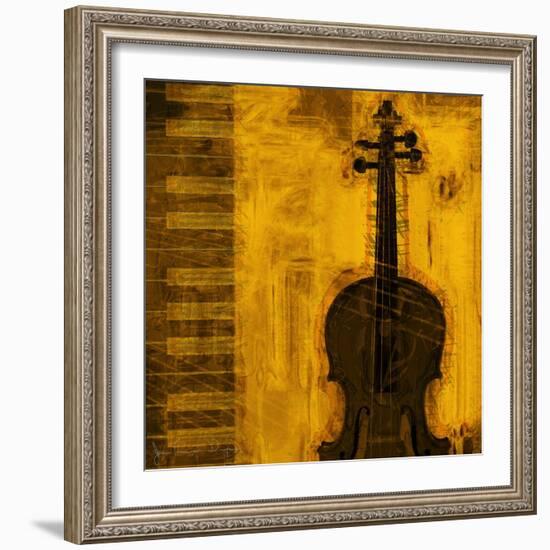 Music I-Jean-François Dupuis-Framed Art Print