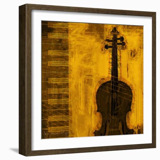 Music I-Jean-François Dupuis-Framed Art Print