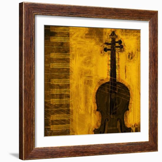 Music I-Jean-François Dupuis-Framed Art Print