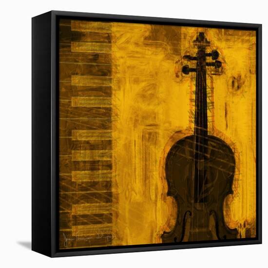 Music I-Jean-François Dupuis-Framed Stretched Canvas