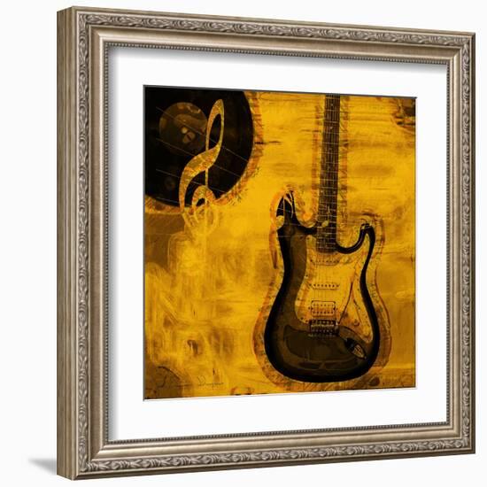 Music III-Jean-François Dupuis-Framed Art Print