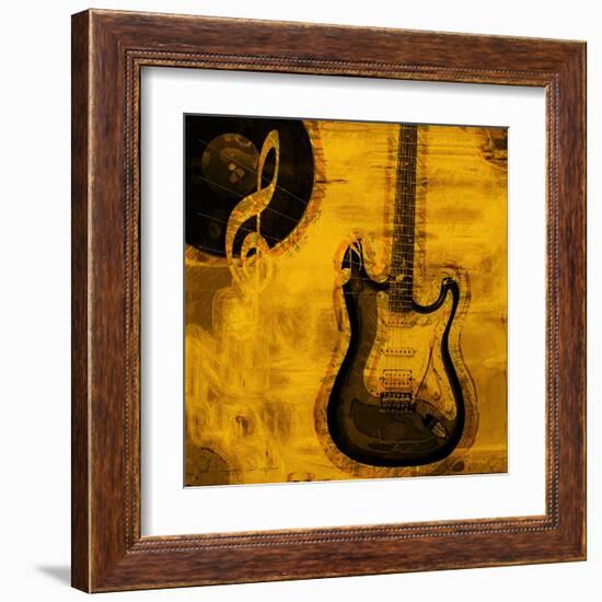 Music III-Jean-François Dupuis-Framed Art Print