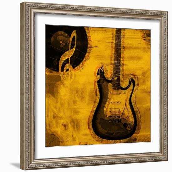 Music III-Jean-François Dupuis-Framed Premium Giclee Print