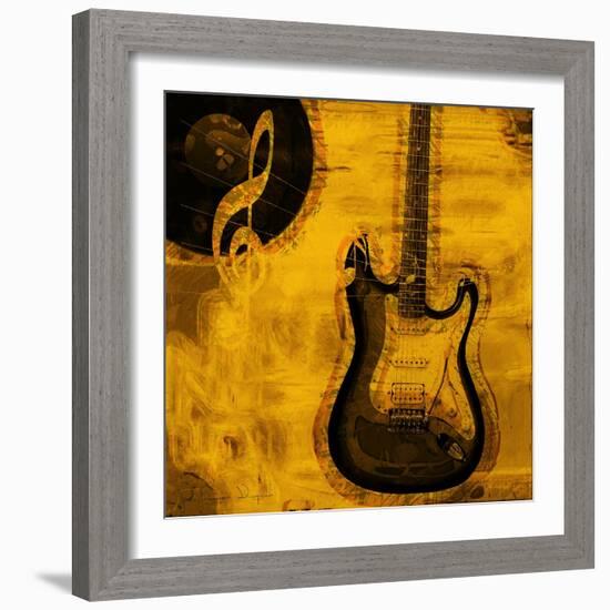 Music III-Jean-François Dupuis-Framed Art Print