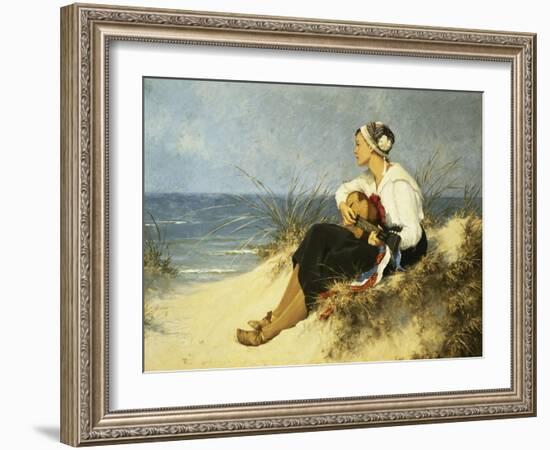 Music in the Dunes-Seeger Hermann-Framed Giclee Print