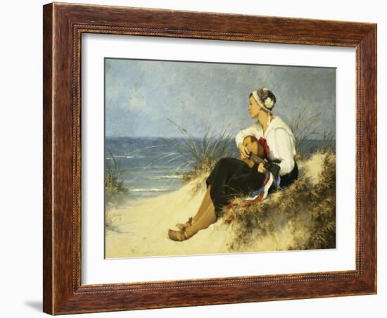 Music in the Dunes-Seeger Hermann-Framed Giclee Print