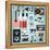 Music Instruments and Gadgets Big Icon Set-Frimufilms-Framed Stretched Canvas