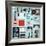 Music Instruments and Gadgets Big Icon Set-Frimufilms-Framed Giclee Print