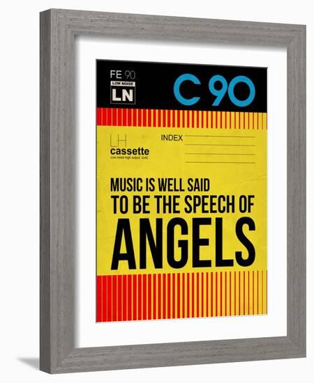 Music is a speech of Angels-NaxArt-Framed Art Print
