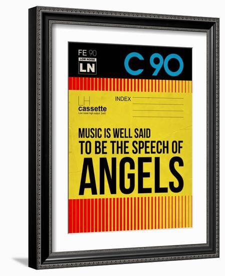 Music is a speech of Angels-NaxArt-Framed Art Print