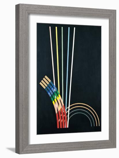 Music Is Like Painting-Francis Picabia-Framed Giclee Print