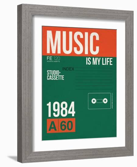 Music Is My Life-NaxArt-Framed Art Print