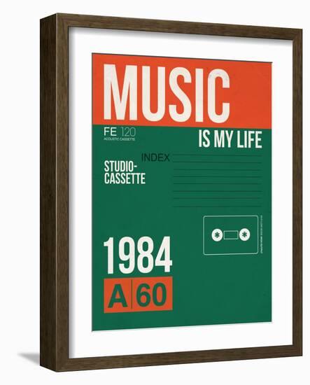 Music Is My Life-NaxArt-Framed Art Print