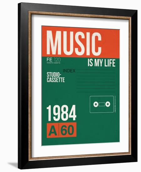 Music Is My Life-NaxArt-Framed Art Print