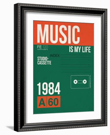 Music Is My Life-NaxArt-Framed Art Print