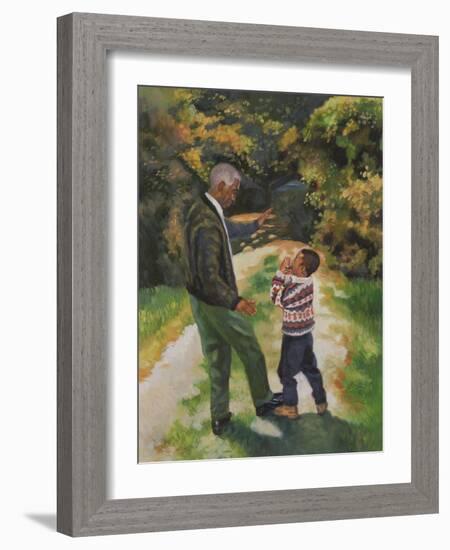 Music Lesson #4, 2000-Colin Bootman-Framed Giclee Print