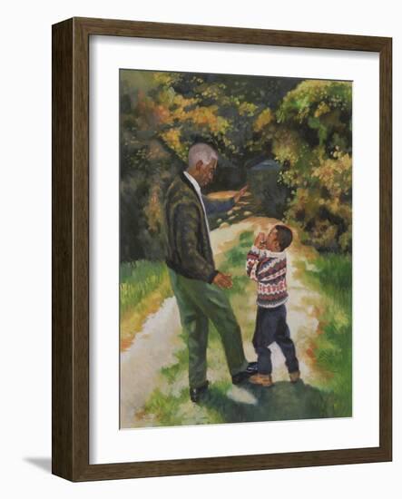 Music Lesson #4, 2000-Colin Bootman-Framed Giclee Print