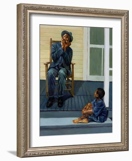 Music Lesson No.1, 2000-Colin Bootman-Framed Giclee Print