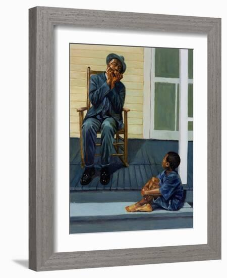 Music Lesson No.1, 2000-Colin Bootman-Framed Giclee Print