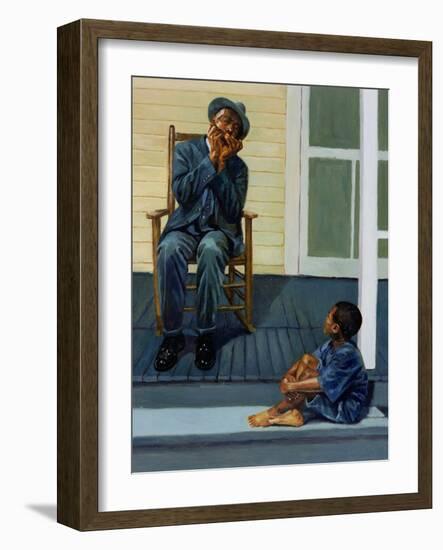 Music Lesson No.1, 2000-Colin Bootman-Framed Giclee Print