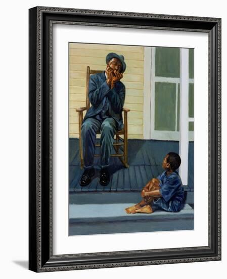 Music Lesson No.1, 2000-Colin Bootman-Framed Giclee Print