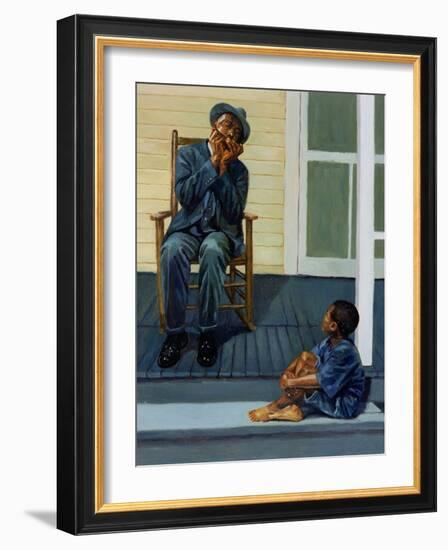 Music Lesson No.1, 2000-Colin Bootman-Framed Giclee Print