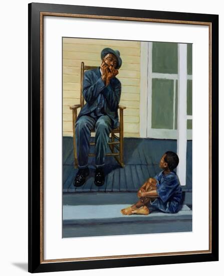 Music Lesson No.1, 2000-Colin Bootman-Framed Giclee Print