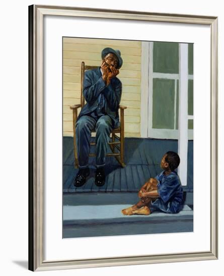 Music Lesson No.1, 2000-Colin Bootman-Framed Giclee Print