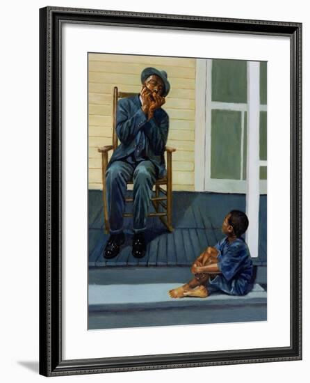 Music Lesson No.1, 2000-Colin Bootman-Framed Giclee Print