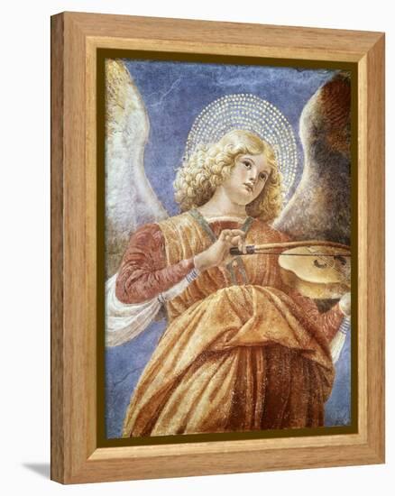 Music-Making Angel with Violin-Melozzo da Forlí-Framed Premier Image Canvas