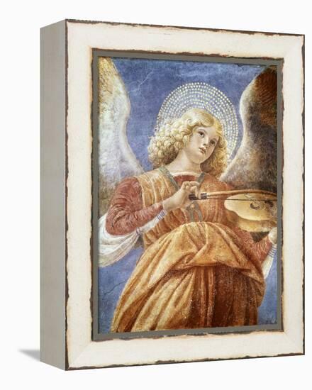 Music-Making Angel with Violin-Melozzo da Forlí-Framed Premier Image Canvas