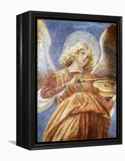 Music-Making Angel with Violin-Melozzo da Forlí-Framed Premier Image Canvas