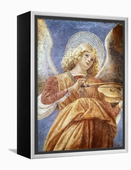 Music-Making Angel with Violin-Melozzo da Forlí-Framed Premier Image Canvas