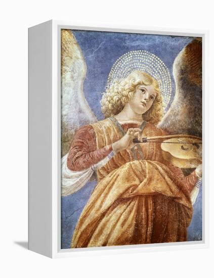 Music-Making Angel with Violin-Melozzo da Forlí-Framed Premier Image Canvas