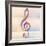 Music Note-Dan Meneely-Framed Art Print