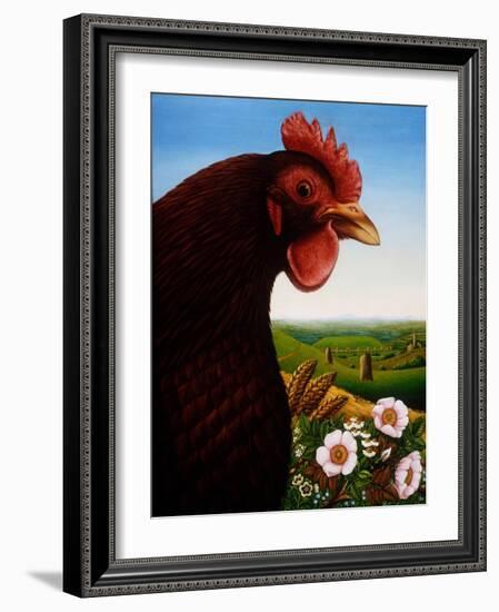 Music of a Lost Kingdom (Big Chicken), 1987-Frances Broomfield-Framed Giclee Print