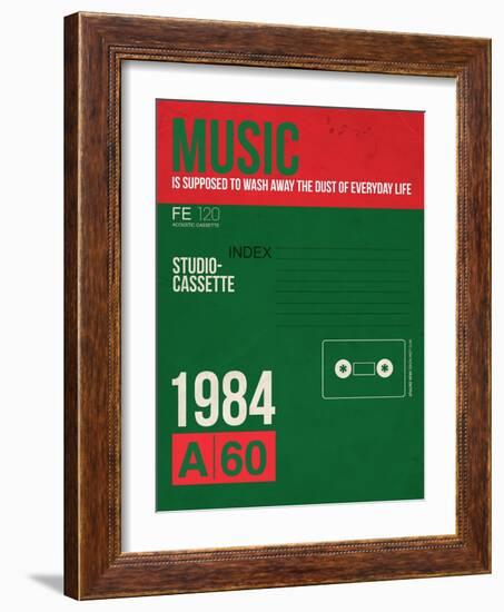 Music Of Everyday Life-NaxArt-Framed Art Print