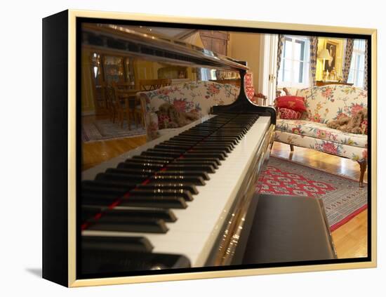 Music Room-null-Framed Premier Image Canvas